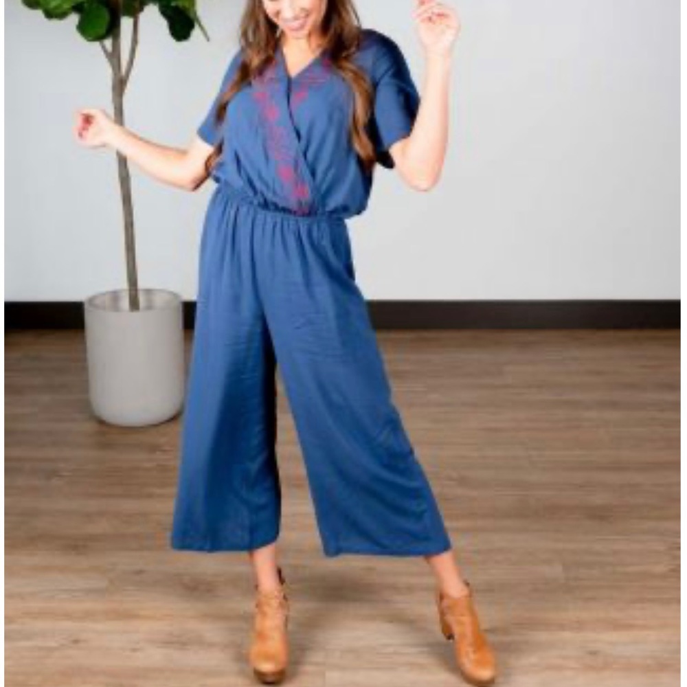Sweet Salt crop jumpsuit